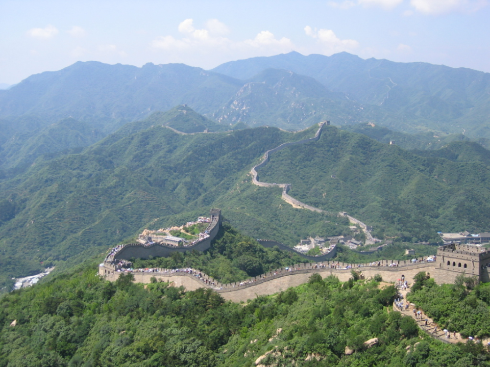 长城附近的生态逐渐恢复
图源：维基百科