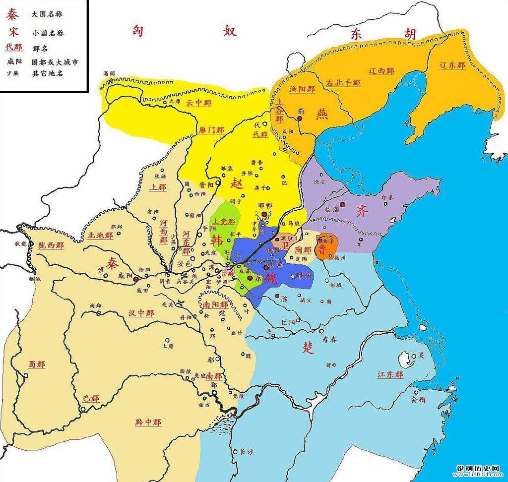 为什么明清时的社会生产力比先秦更高，战争规模反而变小？配图
