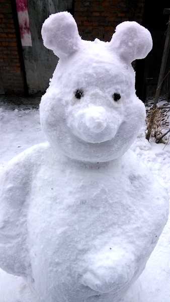 下雪了,你们堆雪人了吗?配图
